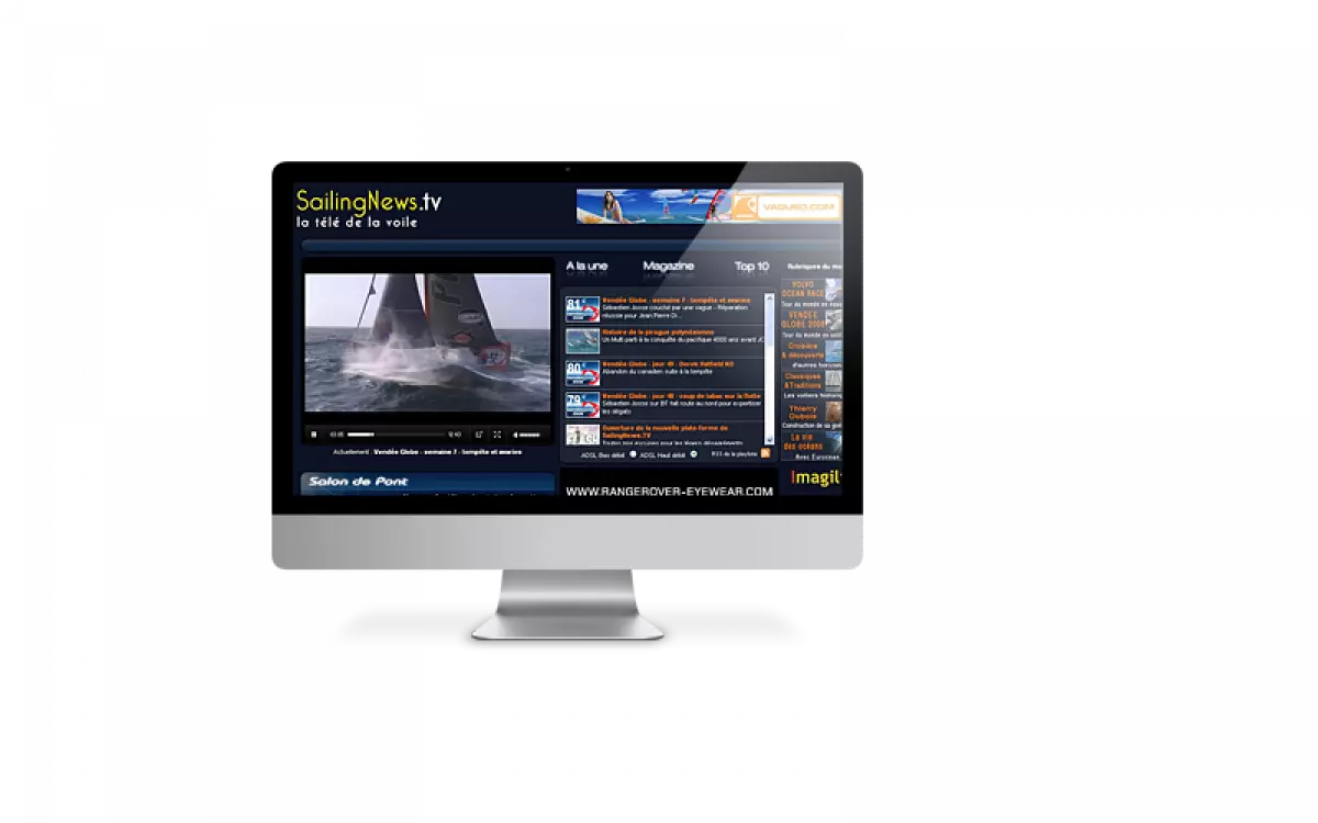 La WebTV SailingNews.tv en version Flash