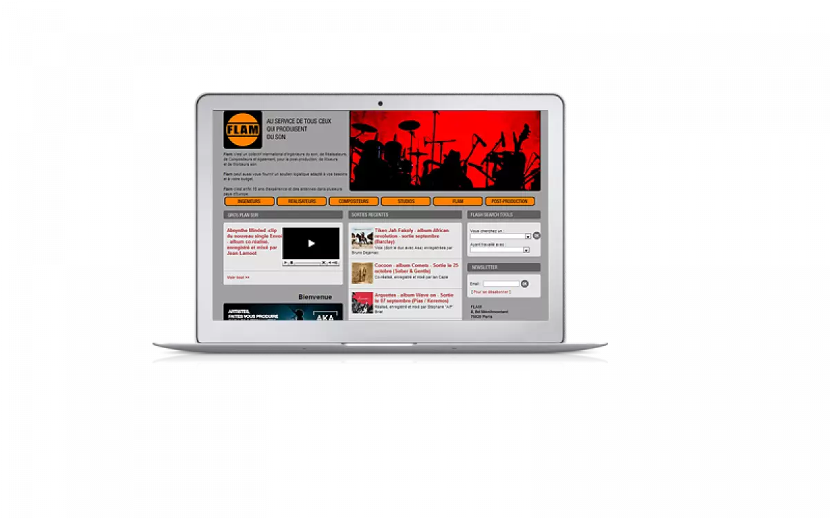 Un site web plein de mp3