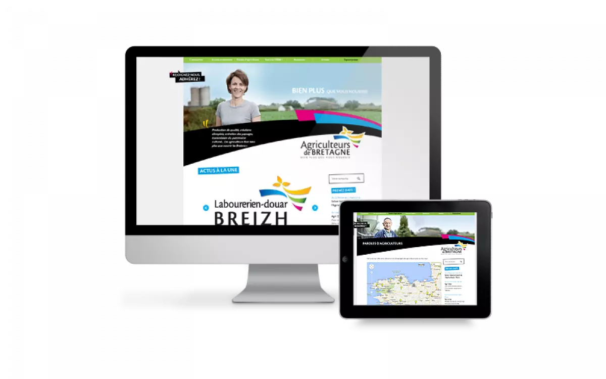 Internet - Extranet de l'association Agriculteurs de Bretagne