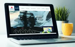 Site internet de Suzuki Marine France