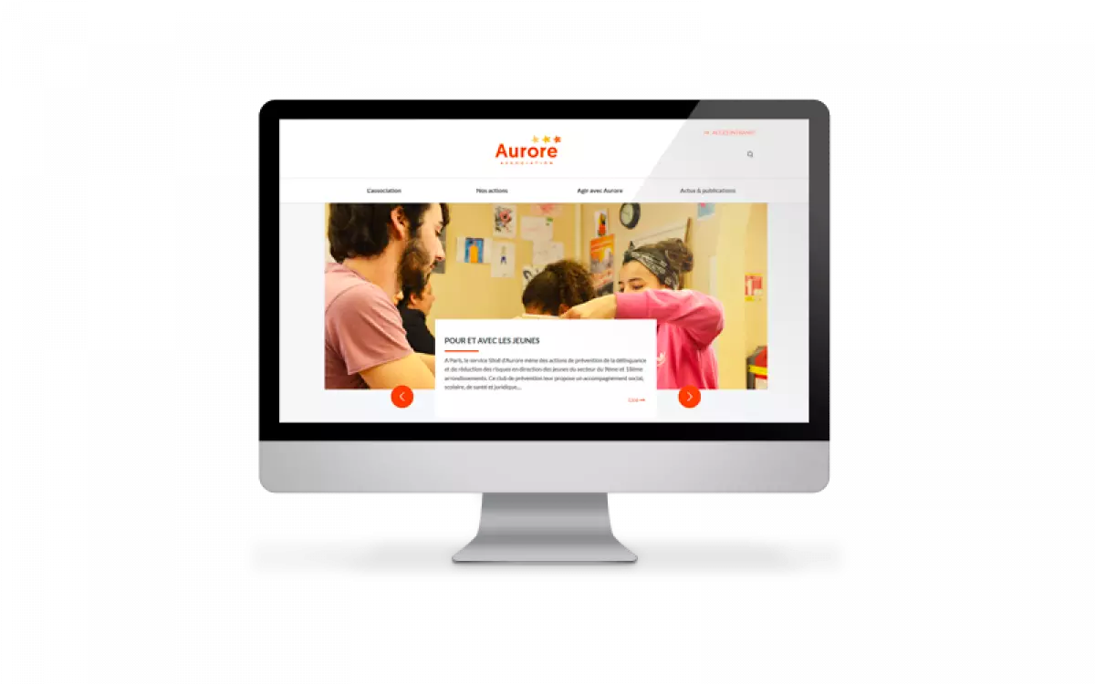 Aurore, une application Internet-Intranet