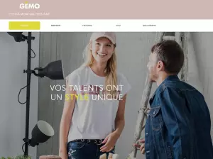 Nouveau web design pour le site RH de Gémo