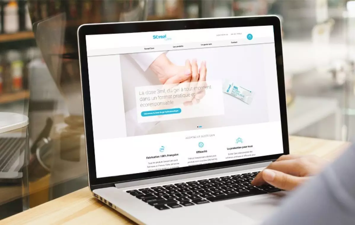 Création du site internet de Soreal Care