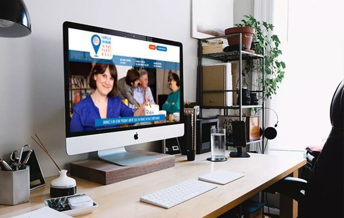 Landing page de France Parrainages
